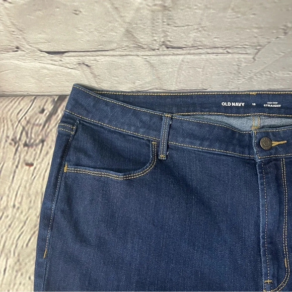Old navy OG high rise straight size 18 - Picture 4 of 6
